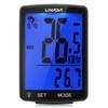 Lixada Bicycle Computer Wireless Multifunctional LCD Screen Bicycle Rainproof Speedometer