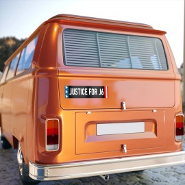Justice for J6 Bumper Sticker Justice for All Sticker Made in USA