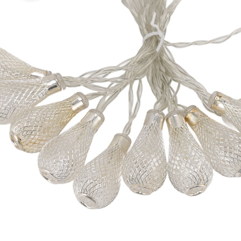 LED Ball String Light 20 Lamp Beads Waterproof Hollow Out