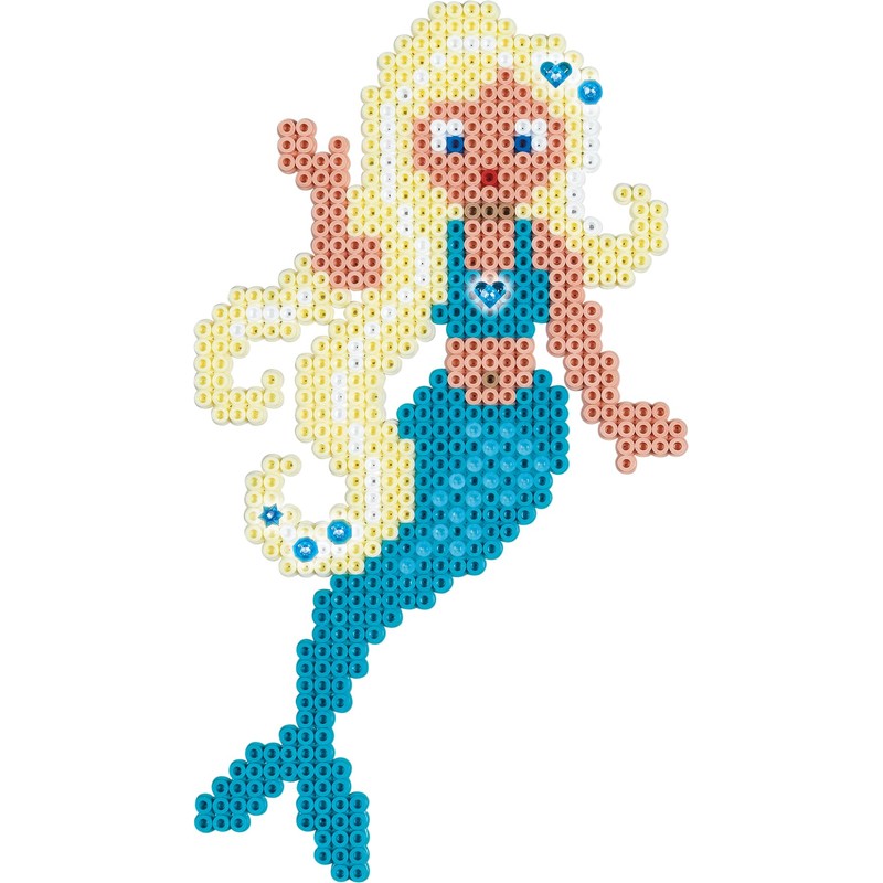 Hama Mermaids 3150 Mermaids Gift Box, Iron-on Beads, Midi, approx.