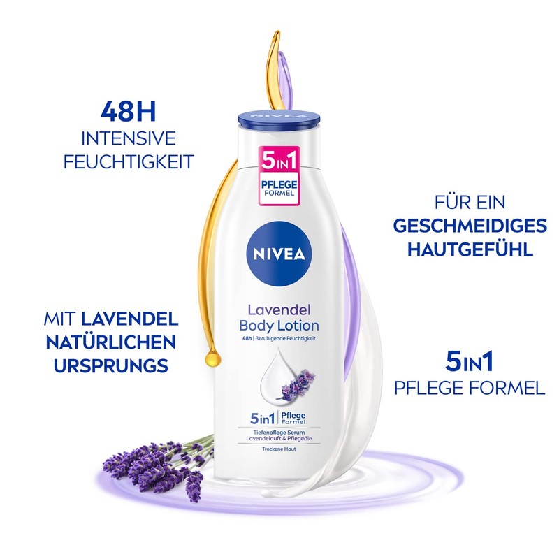 NIVEA Body Lotion Lavender 400 ml