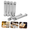 Beavorty 6pcs Moxa Stick Stainless Steel Moxa Stick Holder Easy