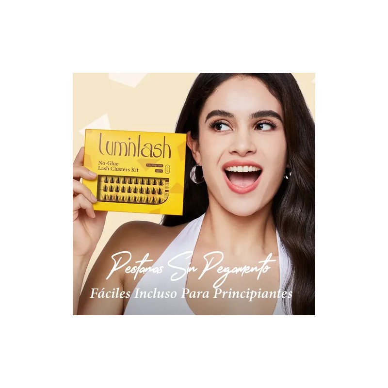 Luminlash Extensiones De Pestañas Sin Pegamento Con Pinza