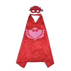 Yimidear Children's Cape Mask, Costume, Children's Day, PJ Mask, Cosplay, Parties, Christmas Pups, Resents