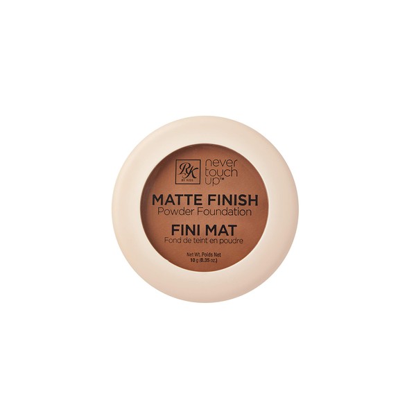 Ruby Kisses Never Touch Up Matte Finish Powder Foundation 0.35oz