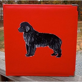Newfoundland Newfie Hand Painted Photo Album/Scrapbook for Show Photos, Awards, Action Shots, Agility