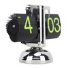 European Style Retro Digital Flip Down Clock 304 Stainless Steel