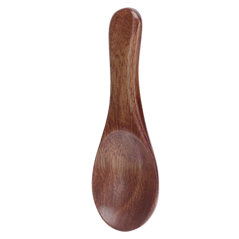 10pcs Small Wooden Spoons Cooking Condiments Spoons for Kitchen Seasoning