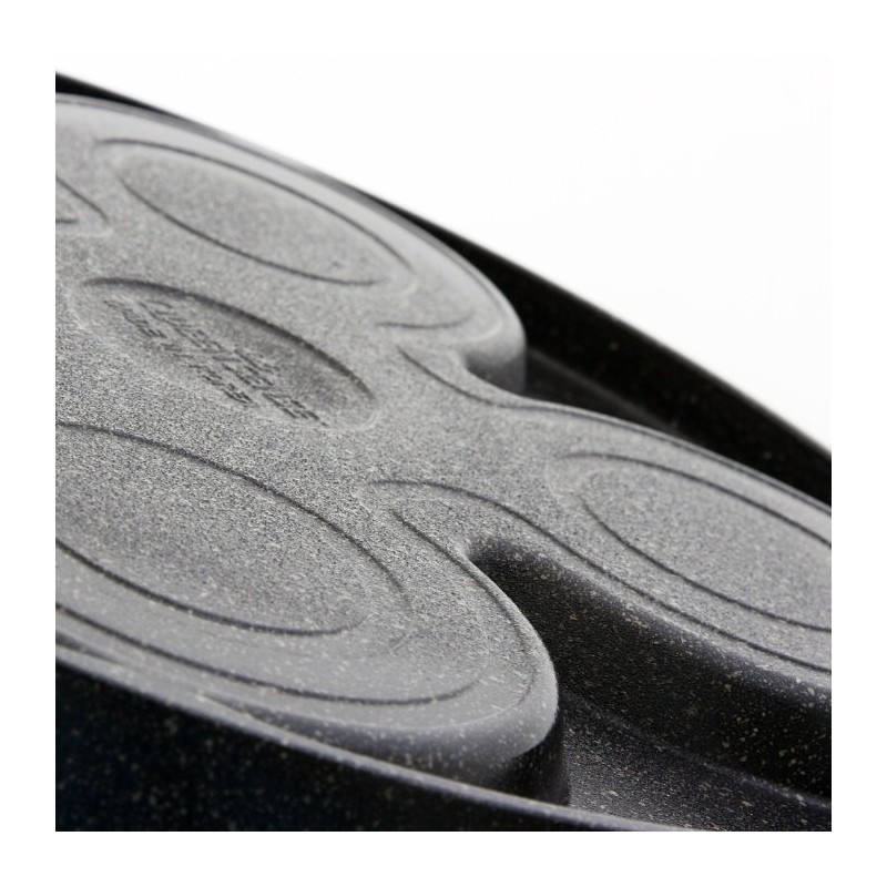 Queendom Domestic Primo Ceramic 4-hole round egg pan 28cm induction