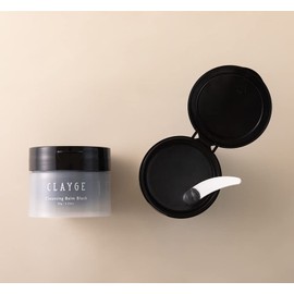 CLAYGE Cleansing Balm Black BK 3.3 oz (95 g) (Refreshing Pore Care) Black Makeup Remover Blackhead Square Plug