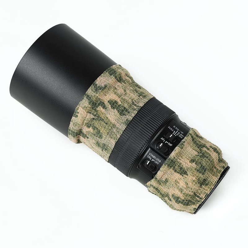 12 Pack Self Adhesive Bandage Wrap, Camouflage Cohesive Tape (Light