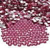 NCB 1500pcs Flatback Round Glass Nail Art Rhinestones Crystal for