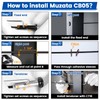 [Patent] Muzata 10 Pack 1/8" Black Swageless Invisible Cable Railing