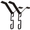 Angoily Pack of 2 rain chain adapter hooks for gutters,