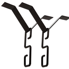 Angoily Pack of 2 rain chain adapter hooks for gutters, V-shaped installation suit for downpipe outlet