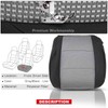 A-Premium Front Driver Seat Bottom Cover Compatible with Nissan Titan