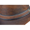 Black Jungle Dayton Leather Western Hat Australia Cowboy Hat, ochre