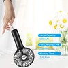 2-Pack Upgraded 5000mAh Portable Handheld Fan 3 Speed Mini USB