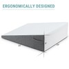 Wedge Pillow with Foam Top for Sleeping,Reading and Rest, 8