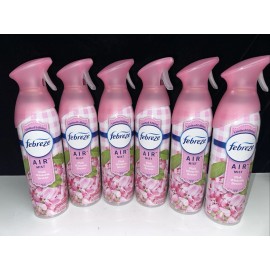 Febreze 6 PACK-Febreze Air PINK WISTERIA BREEZE Air Room Freshener Limited Edition Spray