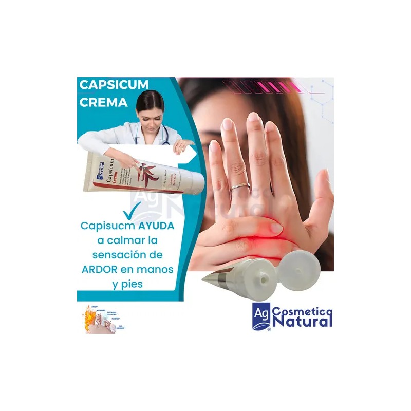 AG Cosmética Natural Crema Tópica Capsicum