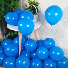 Fukker 100 Pcs Balloons, Balloons, Birthday, Party Decoration, Festival, Event, Decoration, Graduation, Opening, Anniversary, Wedding, Celebration, Balloons, Natural Rubber, Environmentally Friendly,