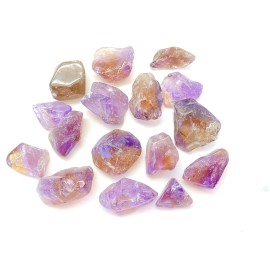 Ametrine Semi-Polished Crystal, Natural Ametrine from Bolivia - 0.5" to 1"