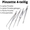 Tweezers pointed and Long Flat Suitable for many applications such