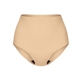 KNIX Super Leakproof High Rise Underwear - Period Underwear for Women - Machine Washable, Reusable - Warm Sand, X-Large (1 Pack)