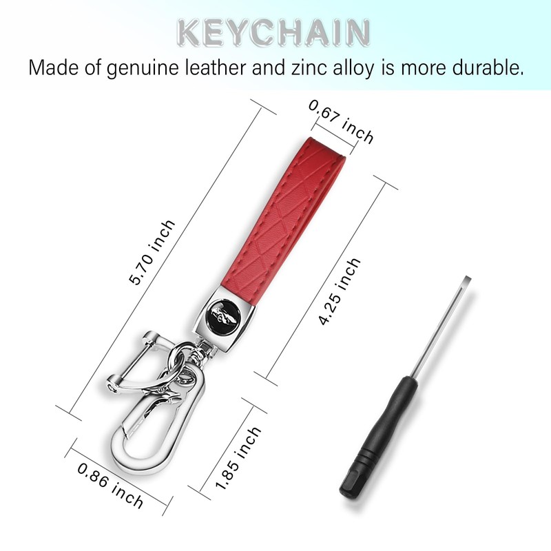 QBUC for Ford Key Fob Cover with Keychain Full Protection