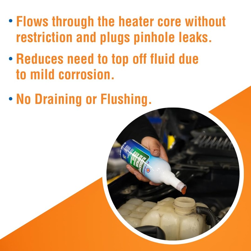 Permatex 30301 Radiator Repair - Stop Leak, 16 fl oz,