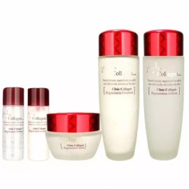 Marine Collagen 마린콜라겐 성분으로 촉촉한 피부 완성 여성 3종 세트 Marine Collagen Moisturizing Skin Care Set for Women 3pc