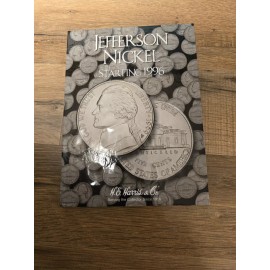 H.E. Harris He Harris Jefferson Nickels Nickel Coin Folder 1996-2025 #3 Album Book 2681