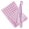 Lulujo Reversible Muslin Swaddle (Passion Pink)