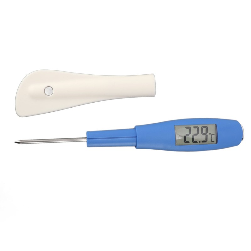 Silicone Spatula Thermometer Digital Display Stainless Steel Cooking Thermometer Food