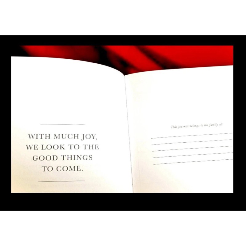 Gartner Studios Family Keepsake Journal Canvas Hardback 6.25”x9.75” Legacy,Memorie