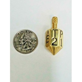 PUT & TAKE SPINNING TOP GAME* DREIDLE GAME* SOLID BRASS * FREE SHIPING*GAMBLI
