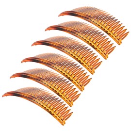 Baluue 12pcs Decorative Side Combs for Women Versatile Styling Accessories for Hair Types Fine Teeth Hair Combs for Updos Buns and Hairstyles for Girls and Friends