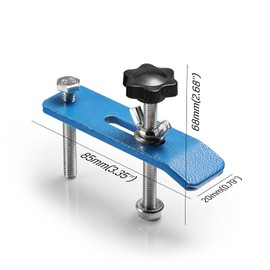 Genmitsu 4 Pack Hold Down Clamp Kit, CNC Router Clamp for Woodworking and Metalworking, 3-7/20''L x 4/5'' W x 2-7/10''H, Compatible with 4040-PRO/MAX/Reno, 3030-PROVer Max, PROVerXL 4030 V2/6050 Plus