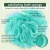 Ecotools Exfoliating Ecopouf (Pack of 6); Fine Netting Pouf; Rich