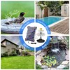 6W Solar Fountain Pump for Bird Bath with 9 Nozzles