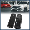 INFINAUTO 2 Pcs Black Rubber Car Front Rear Bumper Protector