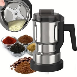 500ml Coffee Grinding Machine, Multi-functional Household Coffee Herbal Cereals Grinding Machine, Portable Coffee Machine for Home Kitchen Accessories