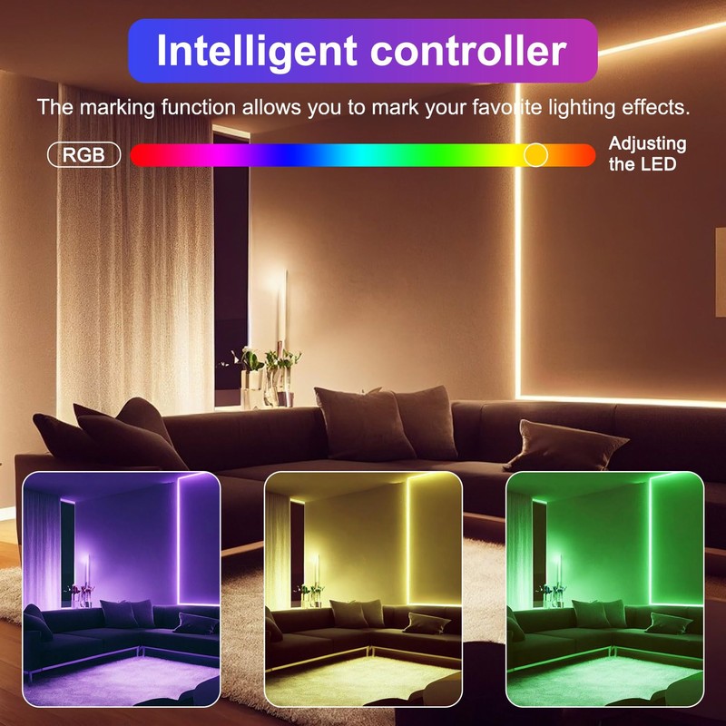 Iegefirm SP511E WiFi Music LED Controller for WS2812B WS2811 Addressable