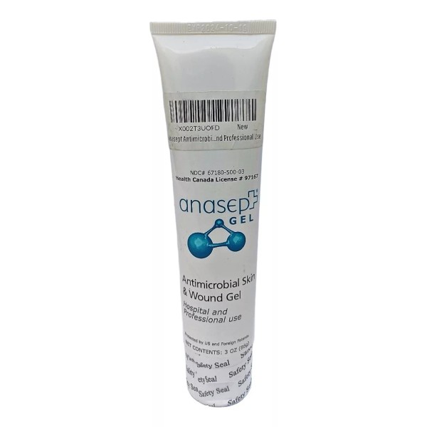 Anacapa Technologies Anasept Antimibrobial Skin&woundgel Profesional 3oz-tubo86 G
