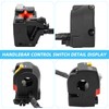 M MATI 35200-HC4-004 Start Kill Stop Headlight Button Control Switch