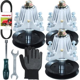 NIDAIFEI Greased 3 Pack 918-06980 Spindle Assembly Replaces Cub Cadet 918-06980, 618-06980 for Cub Cadet RZT 50, XT1 ST54, ZT1 50, ZT2 50 Craftsman G8200 G8300 ZS6700, Troy Bilt Mustang 50 XP Tractors