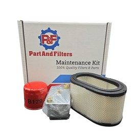 P&F Filter Kit B179, BF806, AF27906 For Cummins Onan HDKAJ, HDKAK,HDKAT Diesel 6000 7500 8000 Auxiliary Power Unit Generator Replaces Cummins Onan 1402897, 1220833, 1492513