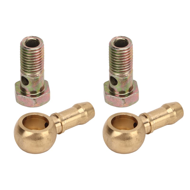2 Set M12x1.25mm to 3/8in Turbo Water Banjo Bolt Good
