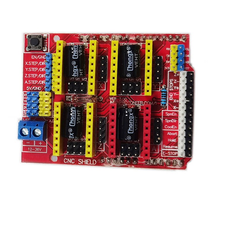 Kiro&Seeu A4988 V3 Engraver Shield 3D Printer CNC Drive Expansion